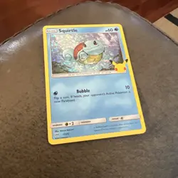 Pokemon Squirtle Holo McDonalds 25th Anniversary NM - Image 1