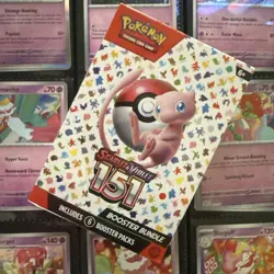 Pokemon Scarlet Violet 151 Booster Bundle 6-Pack, Factory-Sealed - Image 1