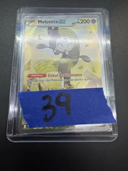 Meloetta ex 167/086 SIR Holo - Sv: Black Bolt - Pokemon TCG - NM - Image 5