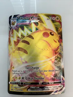 Pikachu VMAX SWSH286 Holo Black Star Promo Sword Shield Pokemon #D - Image 1