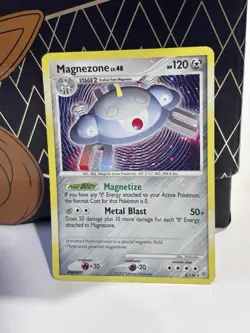 Pokemon TCG Magnezone LV.48 8/130 Diamond & Pearl Holo Rare MP - Image 1