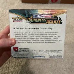 Pokemon Darkness Ablaze Booster Box (dented corner) Sealed - Image 2