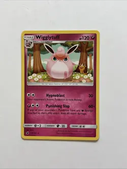 Wigglytuff 72/111 Crimson Invasion Sun & Moon SM Pokemon NM - Image 1