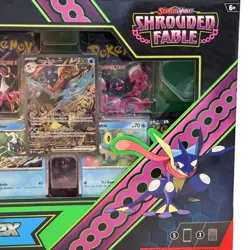 Pokemon TCG Scarlet & Violet Shrouded Fable Greninja ex Special Illustration Box - Image 3