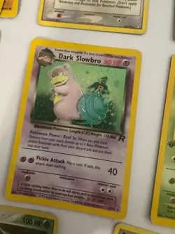 Pokemon Dark Slowbro 12/82 Team Rocket 1st Edition Holo Rare 2000 60 HP TCG - Image 3