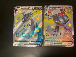 Dragapult V SWSH096 & VMAX SWSH097 NM Lot Sword & Shield Promo - Image 1