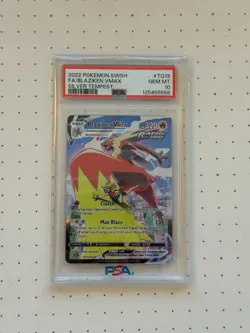 Blaziken VMAX TG15/TG30 PSA 10 Silver Tempest Pokemon English - Image 1