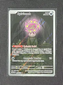 Pokemon: Spiritomb - 148/132 - ME01: Mega Evolution (MEG) Holo Illustration Rare - Image 1