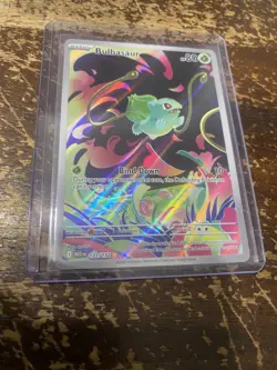 Bulbasaur 133/132 - ME01: Mega Evolution - Pokemon TCG EN RARE IN HAND SSP HTF - Image 1