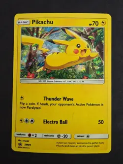 2016 POKEMON TCG PIKACHU SM04 GENERAL MILLS PROMO HOLO - Image 1