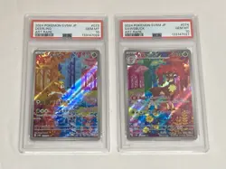 Pokemon Cyber Judge PSA 10 Sequential Deerling Sawsbuck Art Rare Set 073 074/071 - Image 1