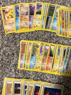 Lot of 93 Pokemon TCG Ex Sandstorm, Ruby/Sapphire, MORE E-Reader 2003! - Image 2