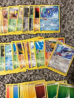 Lot of 93 Pokemon TCG Ex Sandstorm, Ruby/Sapphire, MORE E-Reader 2003! - Image 4