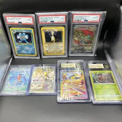 Pokemon Collection Slabs PSA CGC + Singles Great Value - Image 1