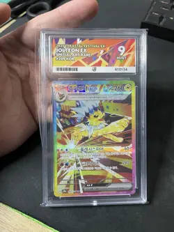 Jolteon ex 209/187 SV8a SAR Korean Terastal Festival Holo Pokemon Card ACE 9 - Image 3