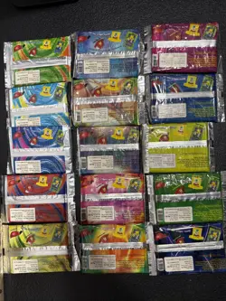 2004 Funskool Pokemon Sealed TCG X 15 Packs Meteoroid + Blackhole + Thunderbolt - Image 2