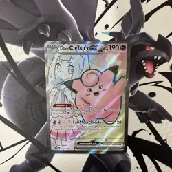 🔥Lillie's Clefairy ex 173/159 SV09 Journey Together Ultra Rare Pokemon NM+🔥 - Image 1