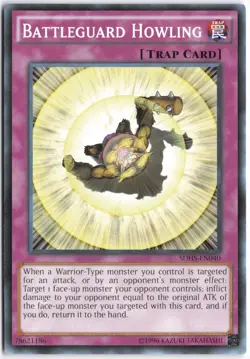 Yugioh - Battleguard Howling SDHS-EN040 Unlimited - Structure Deck: HERO Strike - Image 1