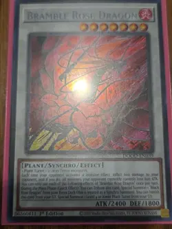 Bramble Rose Dragon DOOD-EN039 Secret Rare 1st Edition Near Mint Yu-Gi-Oh! - Image 1