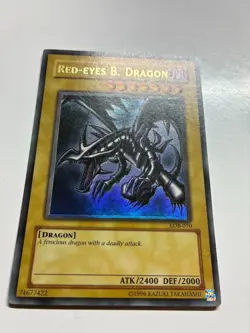 Yugioh Red-Eyes B. Dragon Legend of Blue-Eyes Ultra Rare LOB-070 VLP - Image 4