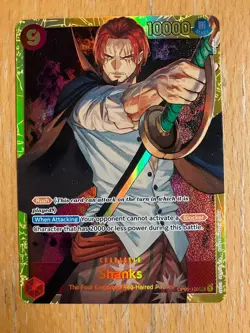 One Piece Shanks OP01-120 Premium Booster Best - Foil - English - Image 1