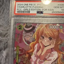 PSA10 Charlotte Pudding C ST07-008 Parallel Japanese ONE PIECE Girls Edition - Image 4