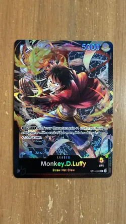 Monkey.D.Luffy ST14-001 One Piece Starter Deck 14: 3D2Y English 2⚓📈 - Image 1