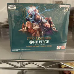 One Piece OP-08 Booster Box Two Legends, Sealed, English Edition - Image 1