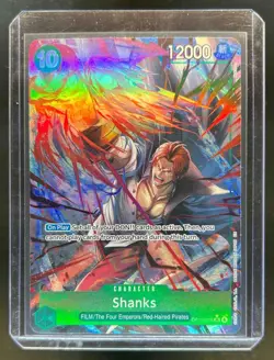 2025 One Piece Shanks Carrying On His Will SR Alternate Art #OP13-028 - Image 1
