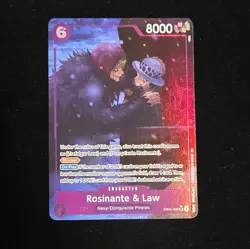 Rosinante & Law (Alternate Art) EB04-038 The Azure Sea's Seven Foil - Image 1
