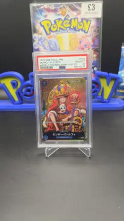 Monkey D Luffy P-043 PSA 10 Weekly Shonen Jump Promo One Piece Card UK SELLER - Image 1