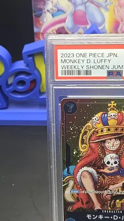 Monkey D Luffy P-043 PSA 10 Weekly Shonen Jump Promo One Piece Card UK SELLER - Image 3