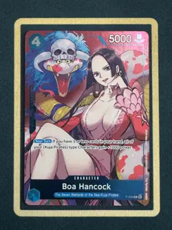 One Piece TCG - Boa Hancock - P-066 Sealed Battle 2024 Vol.2 - Winner Foil Promo - Image 1