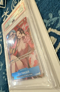 2024 One Piece P-066 Boa Hancock PSA 10 Sealed Battle Vol 2 Winner Foil Rare Alt - Image 3
