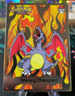#006 Shining Charizard Non-TCG 2024 POKEMON Card Kanto Peru Edition Foil NM - Image 1