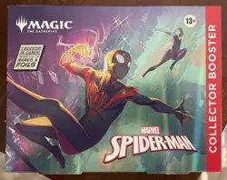 Magic MTG Marvel Spiderman Collector Booster Omega New Factory Sealed - Image 1