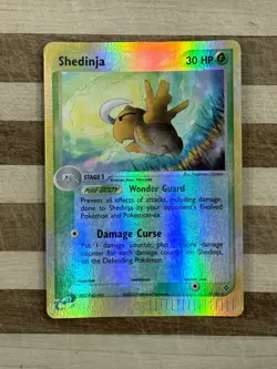 2003 Pokemon TCG Ex Dragon Shedinja Reverse Holo E Reader Card 11/97 - Image 1