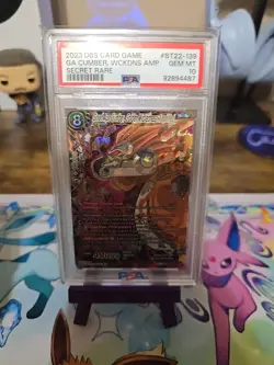 2023 Dbs Card Game Great Ape Cumber Golden Wickedness Amplified PSA 10 - Image 1