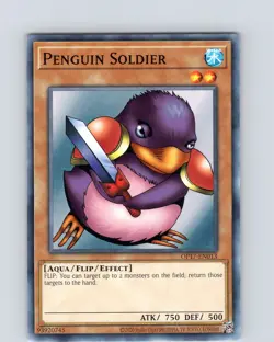Yu-Gi-Oh TCG Penguin Soldier OP17-EN013 Unlimited Regular Common Card NM - Image 1