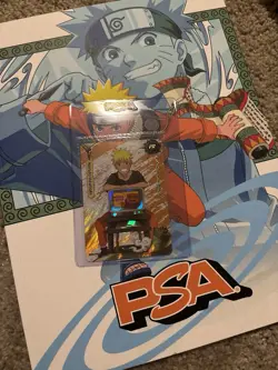PSA Magazine x Kayou Exclusive NARUTO Uzumaki PROMO CARD IN HAND December NEW! - Image 1