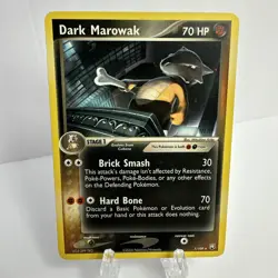 Team Rocket Returns #7/109 Dark Marowak Card MP Non-Holo - Image 1