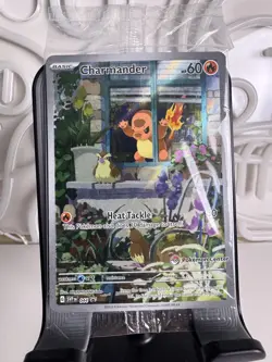 Charmander - 044 (Pokemon Center) Scarlet & Violet Promo Cards Holo (Sealed) - Image 1