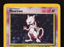 Pokemon TCG Mewtwo Base Set Holo Rare Card 10/102 Vintage 1999 Unlimited - Image 3
