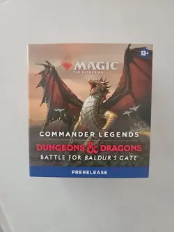 MTG Magic Commander Legends Battle for Baldur's Gate Prerelease Pack Kit New 195166182094 - Image 1