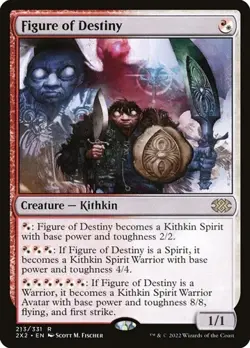 2x Figure of Destiny - Foil 2XM LP MTG - Image 1