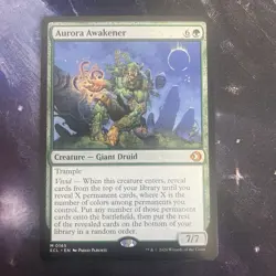 Mtg - Aurora Awakener (0165) Lorwyn Eclipsed-Mythic- NM - Image 1