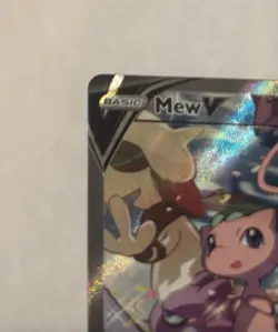 Pokemon Card Mew v SWSH Fusion Strike 251/264 Alt Art Secret Rare NM Condition - Image 5