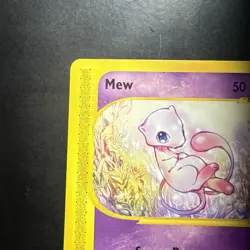 Pokemon Vintage Mew 055/165 Expedition Base Set, E-reader Wotc 2002 - Image 2