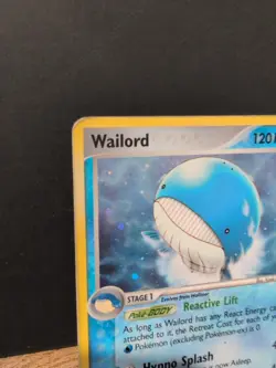 Wailord - 14/92 - Pokemon Legend Maker Holo Card Heavily Played - Image 2