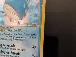 Wailord - 14/92 - Pokemon Legend Maker Holo Card Heavily Played - Image 4